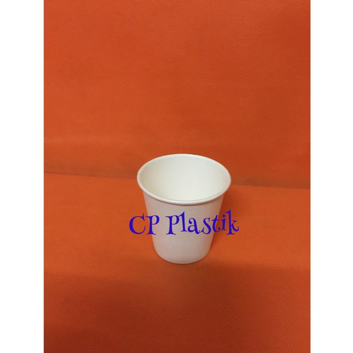 Paper Cup | Gelas Kertas Polos Uk. 2,5 oz (isi +/- 80 pcs)