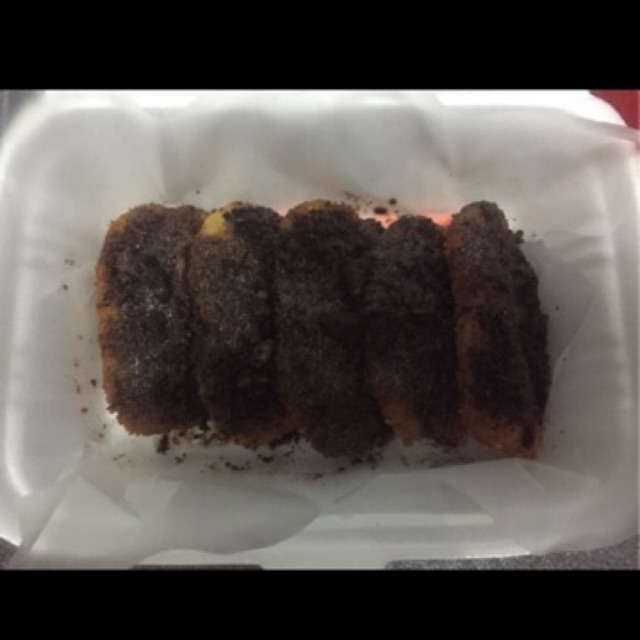 

Pisang Nugget rasa Chocolatos Oreo Susu