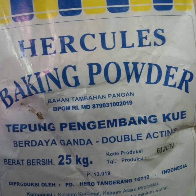 

baking/powder/hercules/bahan kue/tepung/pengembang/makanan - BARU
