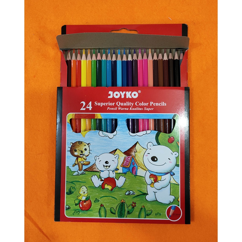 

PENSIL WARNA / KELIR KAYU JOYKO PANJANG 24 W