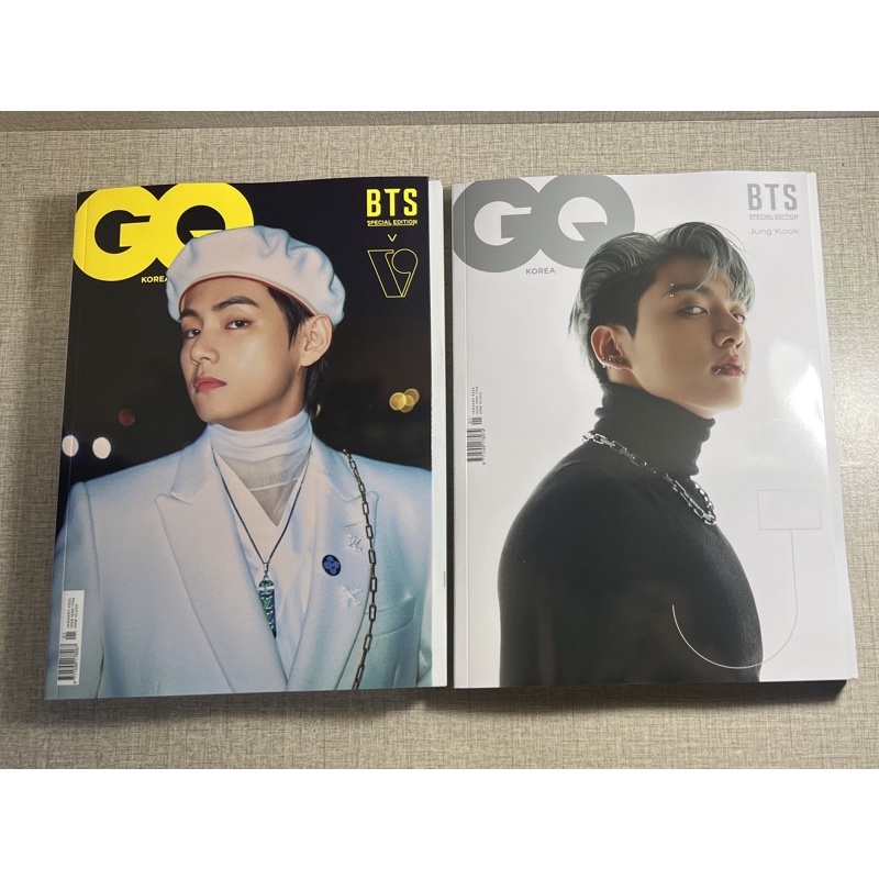 BTS V Taehyung VOGUE CG MAGAZINE JANUARY ISSUE majalah bts cover member