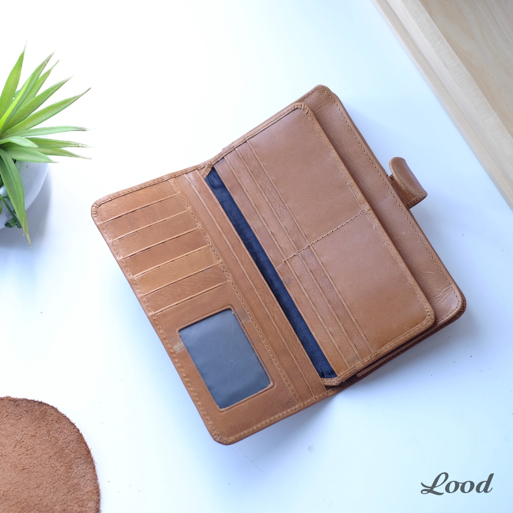 DOMPET WANITA KULIT ASLI ORIGINAL 100% VONNY LONG WALLET