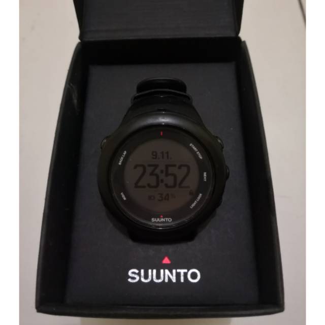 JAM TANGAN PRIA MERK SUUNTO AMBIT 3 SPORT ORIGINAL 2ND HAND BEKAS TANGAN PERTAMA