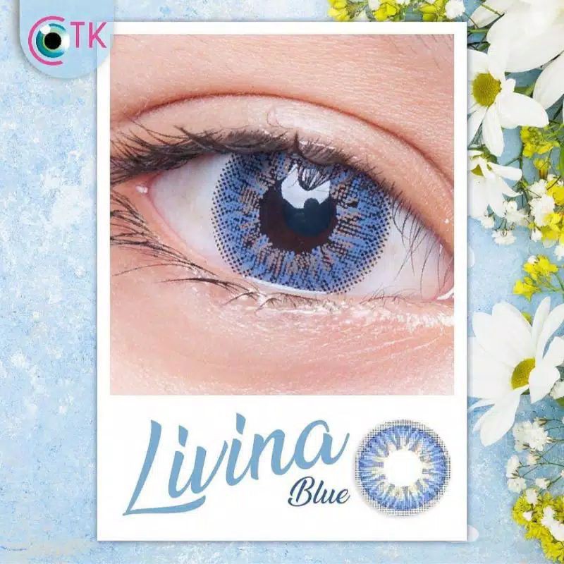 FREE LENS CASE  ORIGINAL SOFTLENS DIAMETER 15 Softlens LIVINA MINUS korea softlens SOFTLENS WARNA MINUS