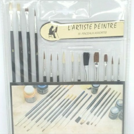 

Kuas Lukis Set 15 pc