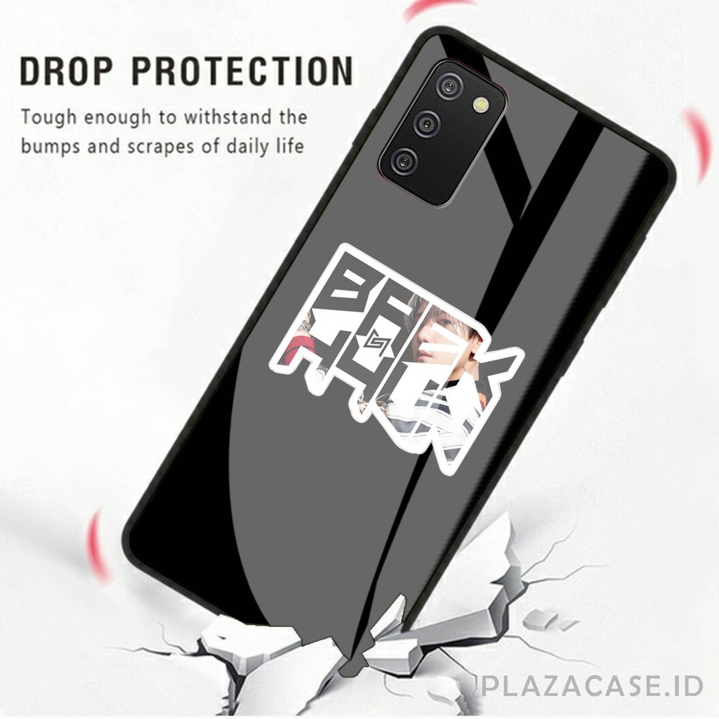 Softcase Glass SuperM [K85] for All Type SAMSUNG A02S A12 A11 M11 A21S M31 A50 RENO 5 RENO 4F 9C 9A