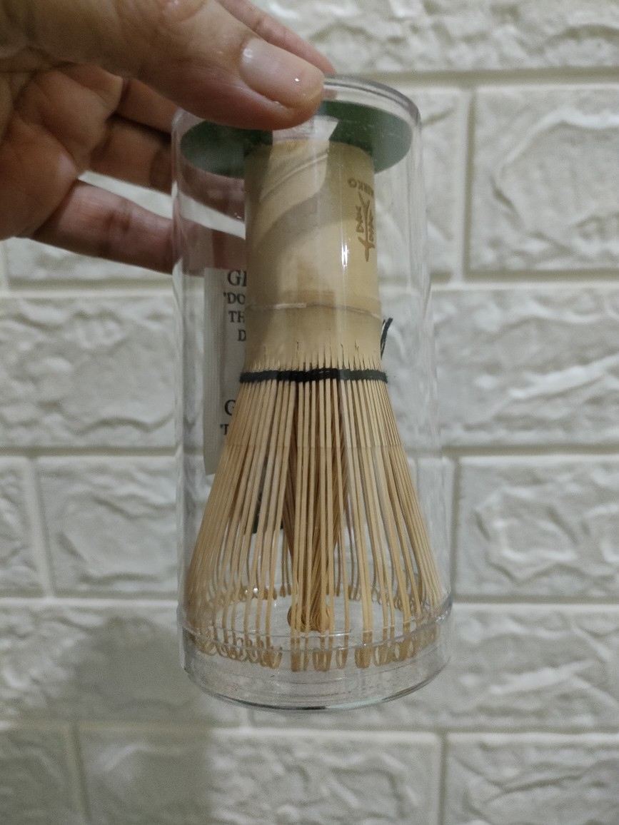 Merko Chasen Bambu Kuas Pengaduk Matcha Green Tea Bamboo Whisk Brush