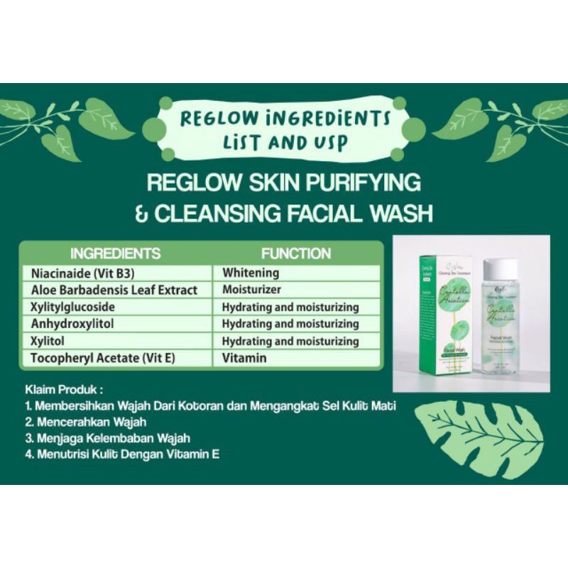 paket Skincare untuk mengglowingkan dan mencerahkan kulit REGLOW free  Exclusive pouch / hijab untuk pembelian 1 paket reglow-5