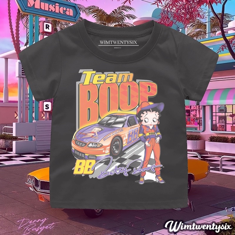 KAOS ANAK | BAJU ANAK | KAOS BETTY BOOP VINTAGE TEE