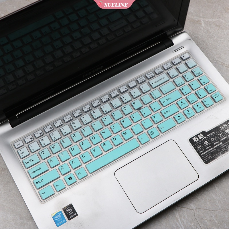 Film Pelindung Keyboard Bahan Silikon Anti Air Untuk HASEE Ares K670D-G4E6 G5420 15.6 Inch