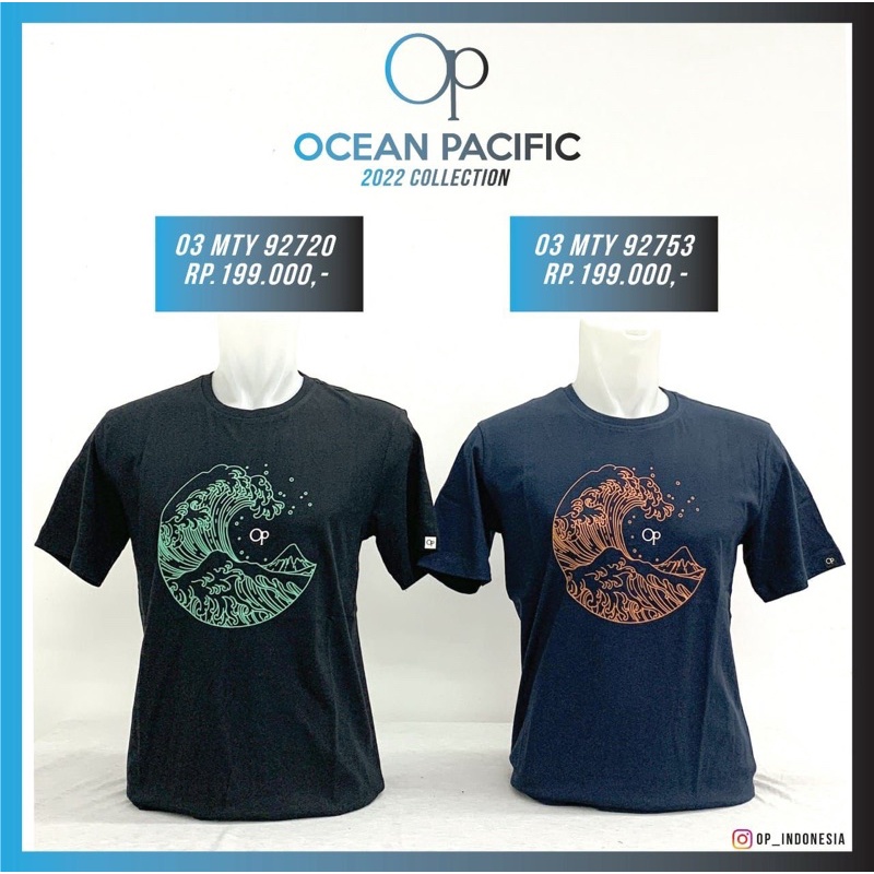 kaos OP ocean pacific original new produk