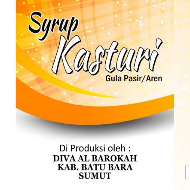 

Syrup Jeruk Kasturi (Gula Aren)