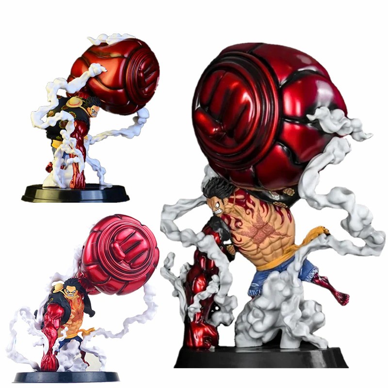 Figure Luffy Gear 4 Bounceman Kingkong Gun Figure One Piece