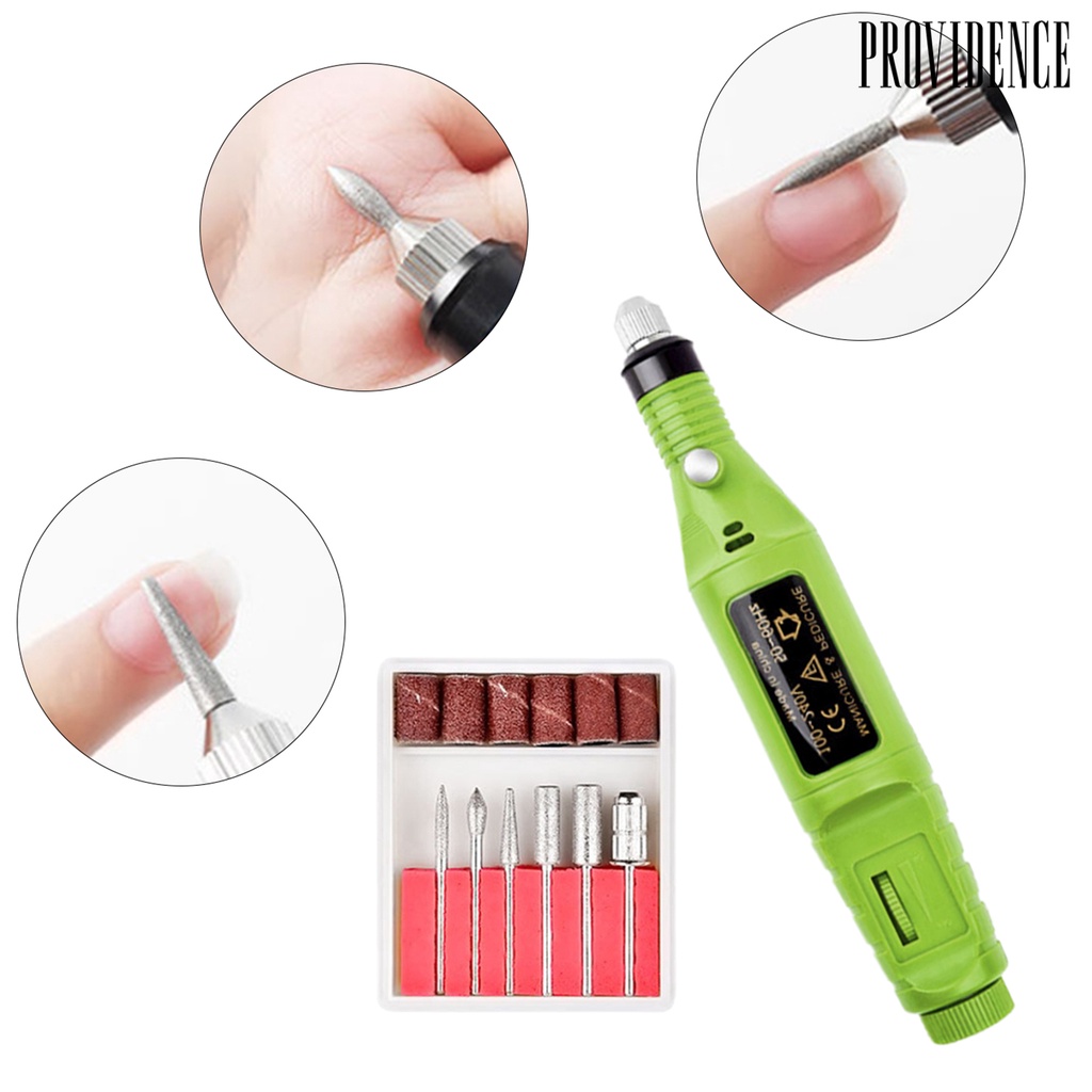 Providence Nail Grinder Professional Sharp Polishing Heads Beauty Supplies Manicure Thick Toenails Polish Machine for Salon