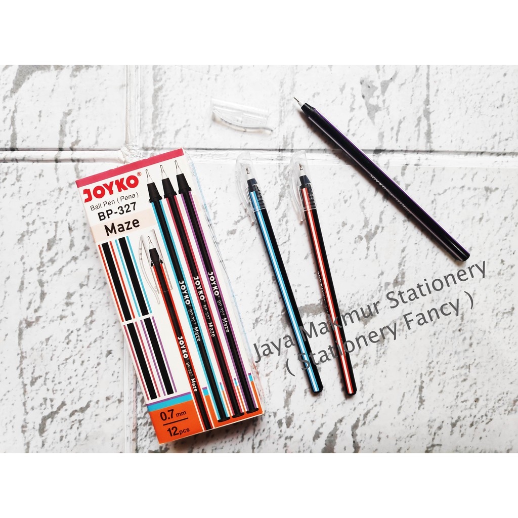 

Pulpen Pena Joyko Maze BP-327 0.7 mm (1 lusin)