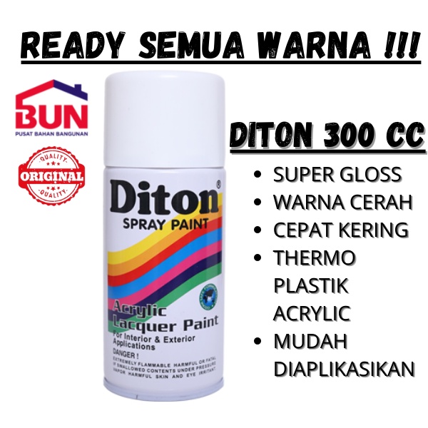 Jual Pilox Pylox Diton 300cc 300 Cc Cat Semprot Pylox Pilok Warna Solid Metalic Candy Bkn 9842