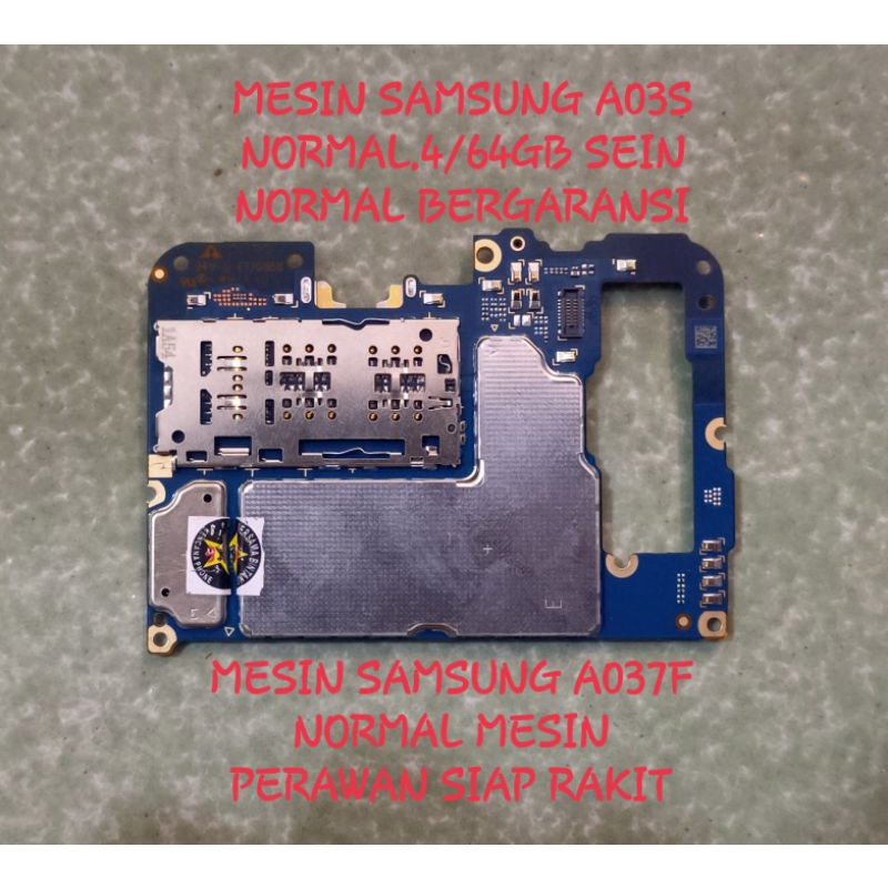 mesin samsung a03s normal bergaransi mesin a03s 4/64gb normal mesin a037f normal mesin samsung a03s