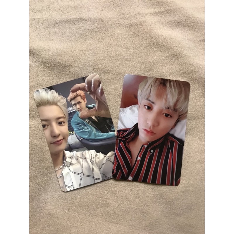 PHOTOCARD CHANYEOL EXO TEMPO ANDANTE DAN 1 BILLION VIEWS PARADISE ( 1BV )