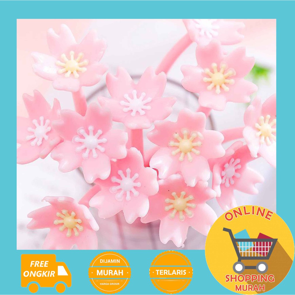 

PULPEN SAKURA - PENA MOTIF SAKURA JEPANG BAHAN SILIKON ELASTIS