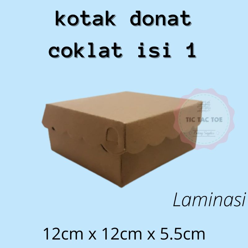 dos donat coklat box donat coklat dos donat isi 1 box donat isi 1 box donat coklat isi 1 (isi 10pcs)