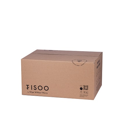 TISOO Toilet Paper (12) and Kitchen Paper (6) Bamboo Tissue / Tisu Bambu