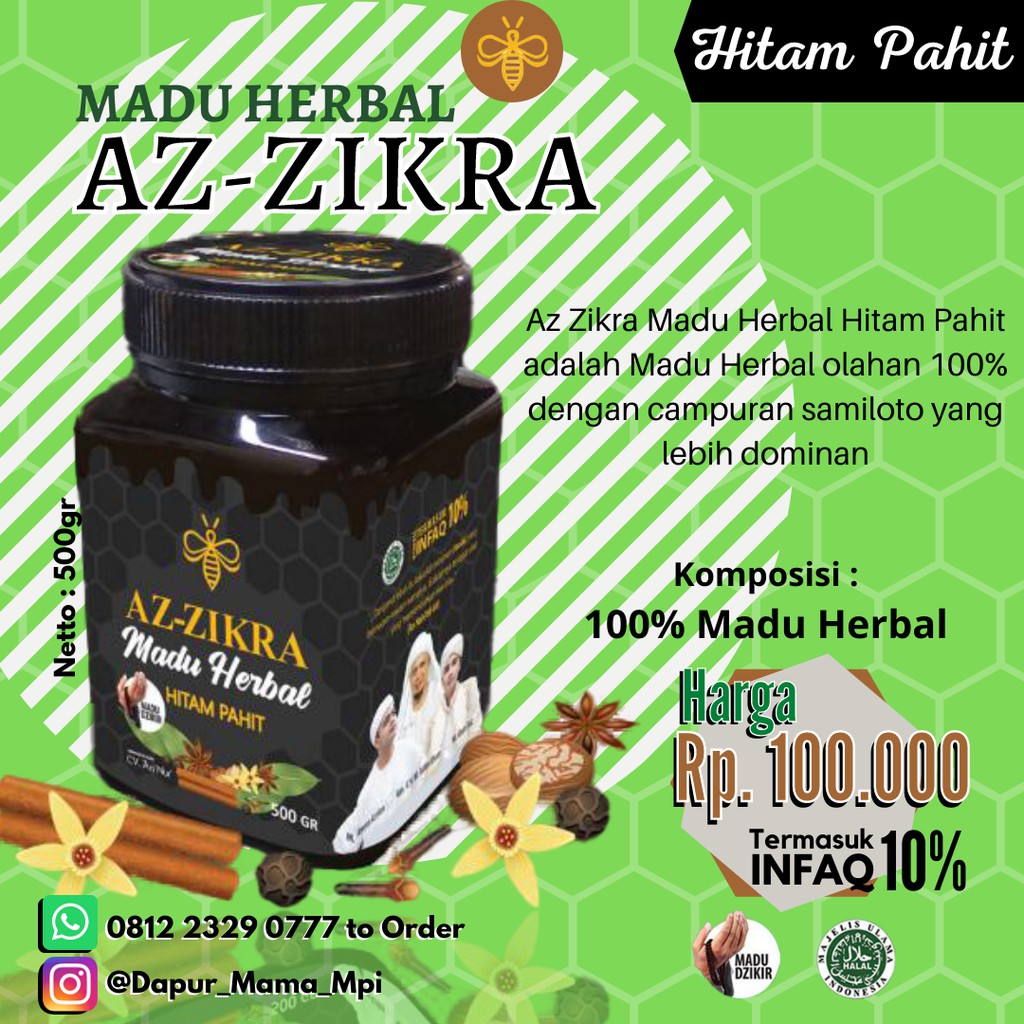 

Madu Herbal Hitam Pahit