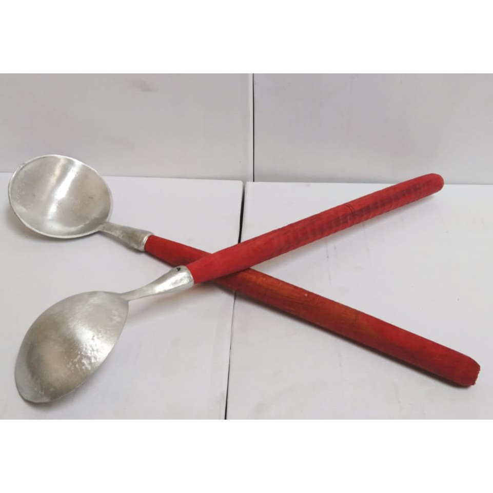 cetakan weci irus bakwan alat penggorengan gagang kayu  bahan cor