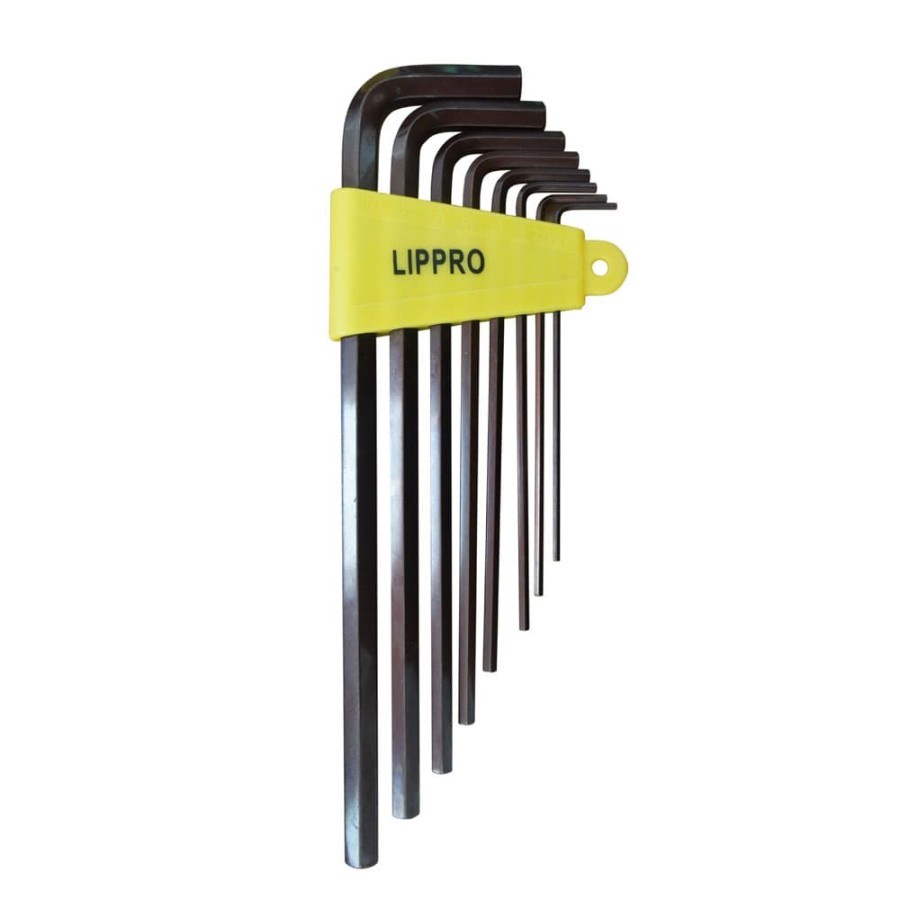 LIPPRO KUNCI L SET 8PCS 161-S8 - KUNCI L SET PANJANG EXTRA LONG PLAT