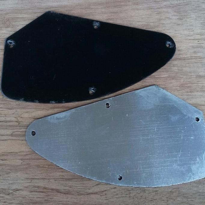 Cover Tutup Wiring Elektrikal Gitar Model Ibanez RG Cavity BAGUS