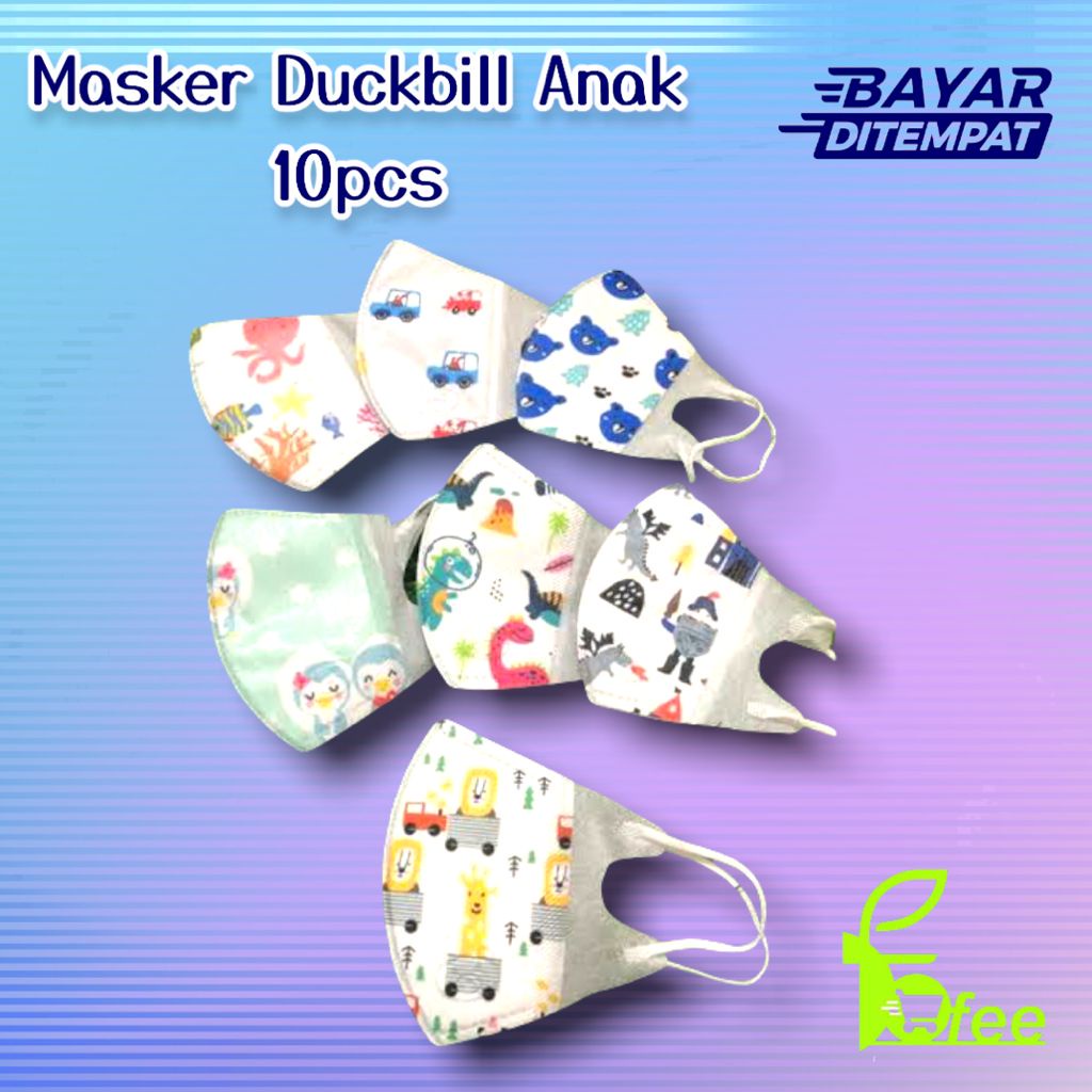 [LOCAL] - Masker Duckbill Dewasa isi 50pcs