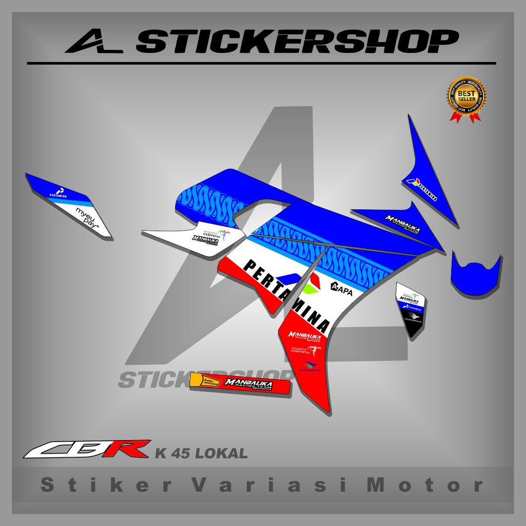 STRIPING CBR K45 / LOKAL / VARIASI / MANDALIKA