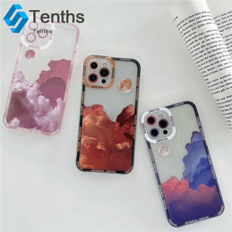 Samsung A14 A04 A04s A23 A13 A53 A33 A73 M23 A03S A22 S22 S21 Ultra Plus A32 4G A52 A50 A50S A30S A51 Casing Ins Dreamy Clouds Phone Case Shockproof Soft Clear Pelindung Cover