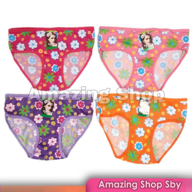 CD Undies Celana Dalam Wanita Import Motif Cewek Murah