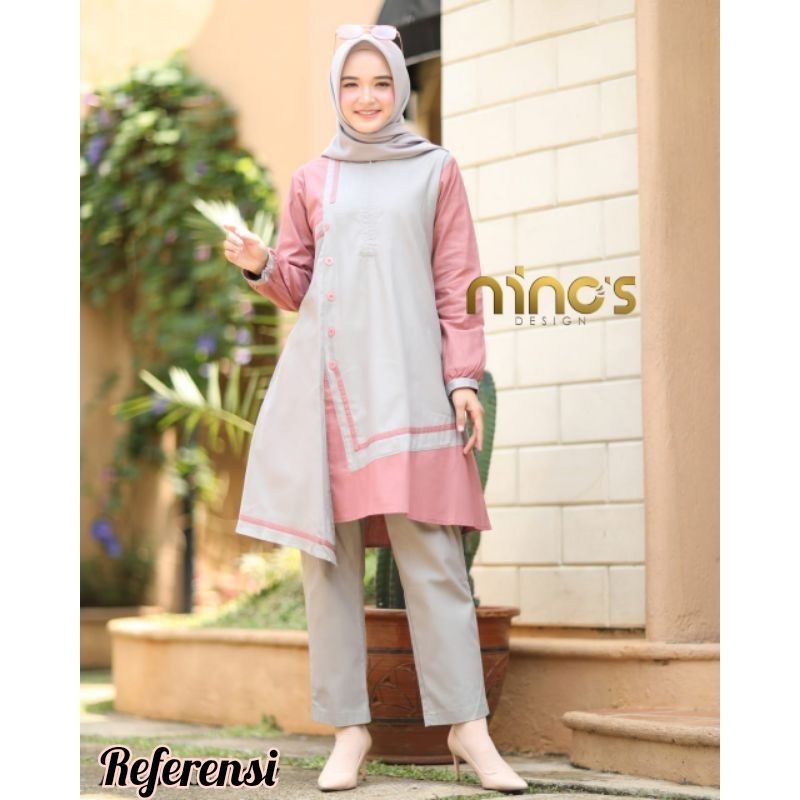 Atasan TUNIK TOYOBO Ninos polos terbaru