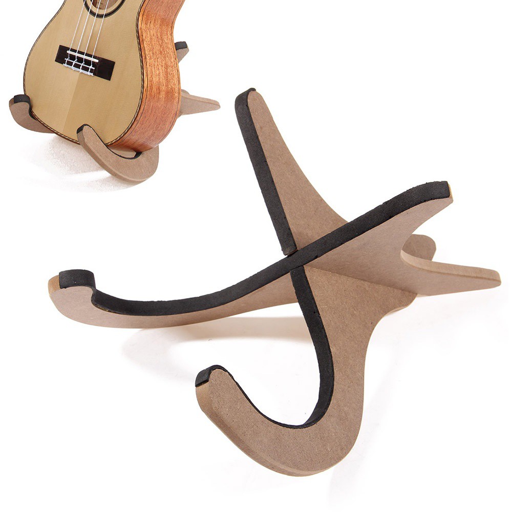 Stand Holder Bahan Kayu Dapat Dilepas Untuk Gitar