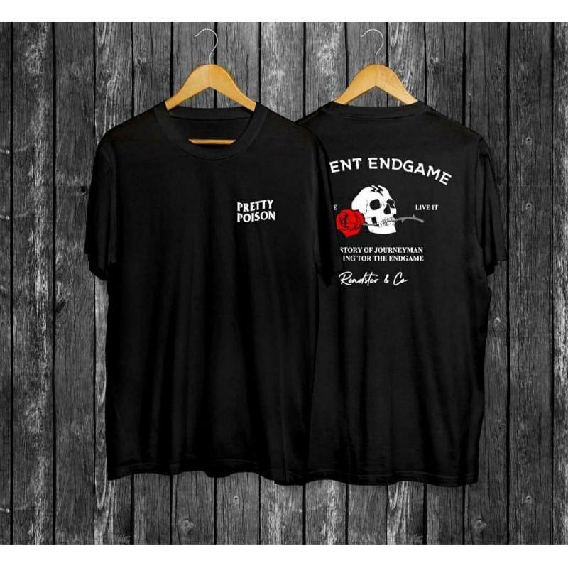 Kaos Distro / Pretty Poison/ Kaos murah