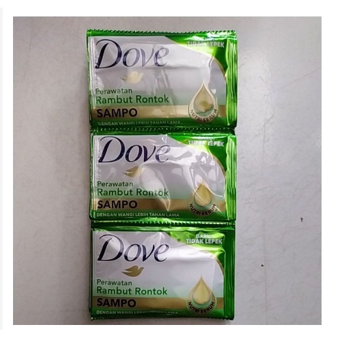 SAMPO DOVE SACHET / 1 RENCENG ISI 12 / 8ML