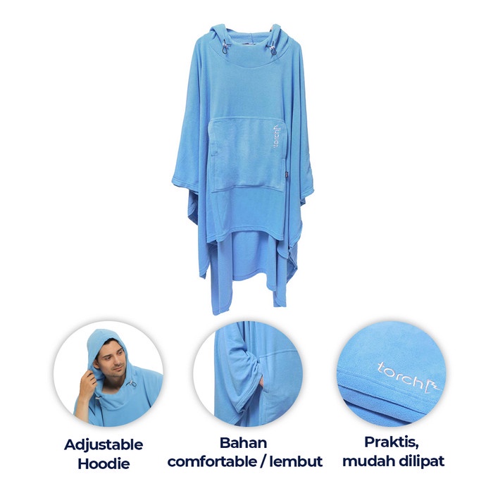 misi- Torch Selimut Jaket Ponco - Blanket Poncho Aeri