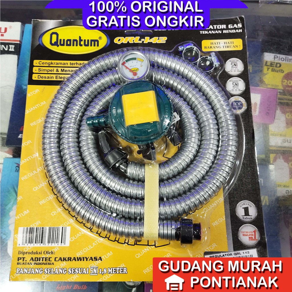 Quantum Selang Regulator Gas QRL 142