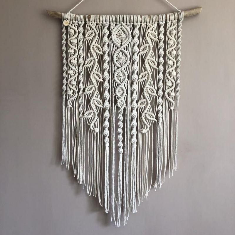 Macrame Wall Hanging 60x 80 cm // Makrame Hiasan Dinding
