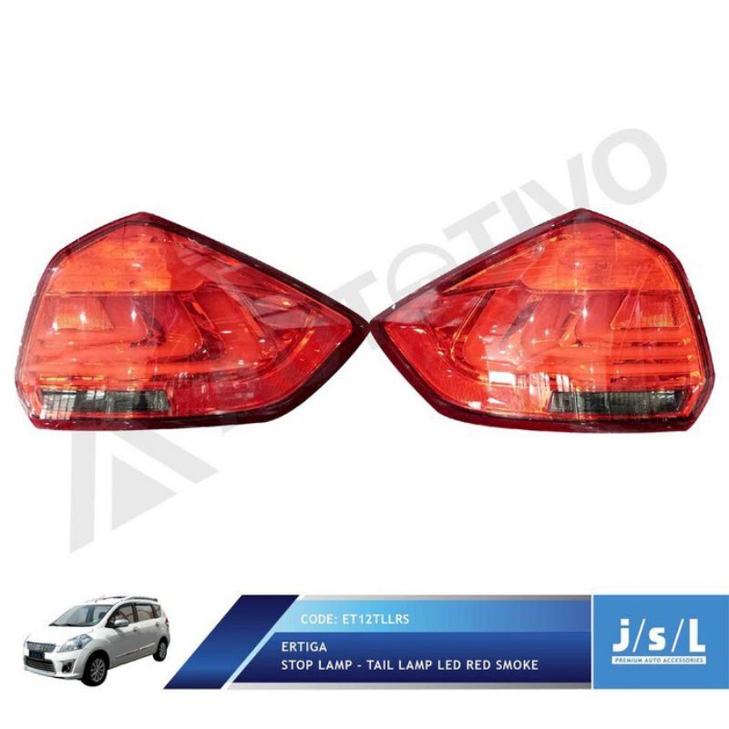 Stoplamp LED Ertiga Model Red Smoke