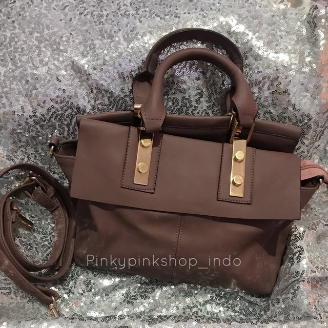 Tas palomino ungu lilac (bisa nego halus)