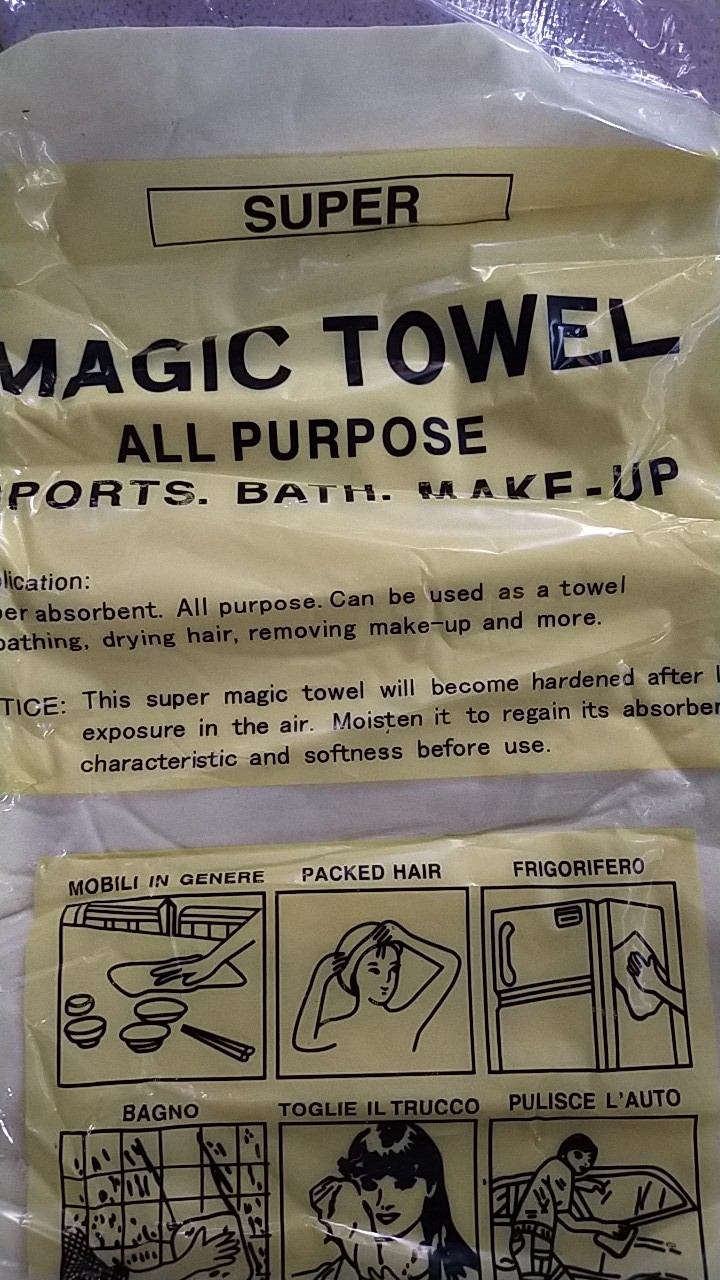 Kain Kanebo Serat Sintetis High Quality Lap Chamois Magic Towel Ukuran Medium