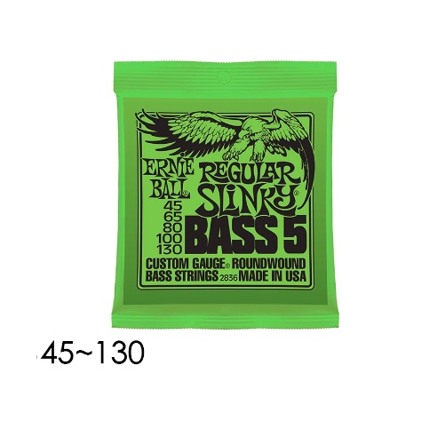 Senar Bass Ernieball Slinky 4 &amp; 5 Senar Ernie Ball Bass Guitar Slinky