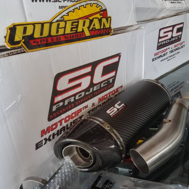 KNALPOT SC PROJECT OVAL HONDA CB500 F/X