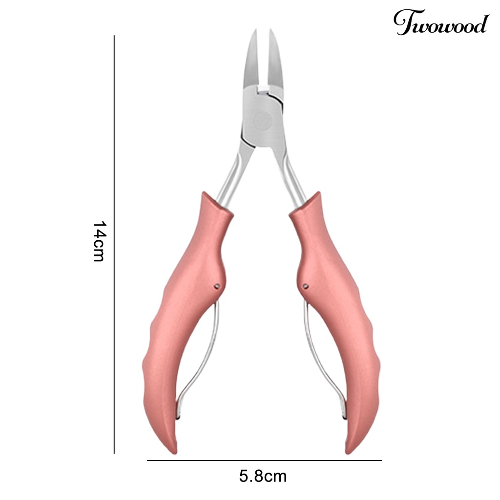 Gunting Kuku Kaki Tebal Bahan Stainless Steel Untuk Pedicure