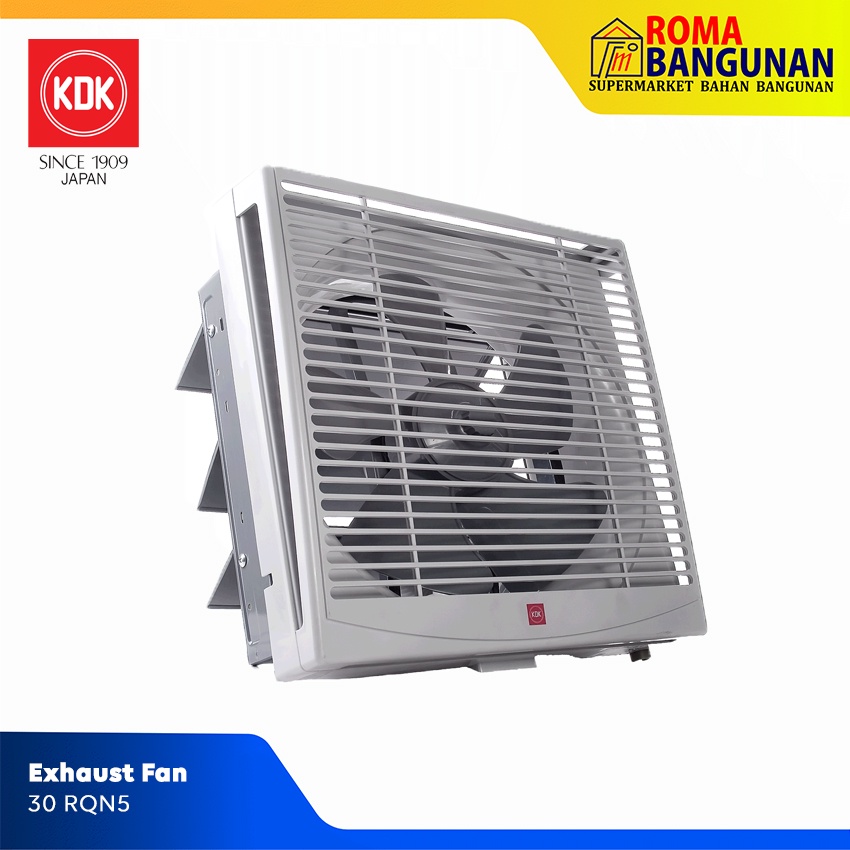 KDK Exhaust Fan / Exhaust Dinding / Hexos Dinding / Kipas Ventilasi 30RQN5 30 RQN5