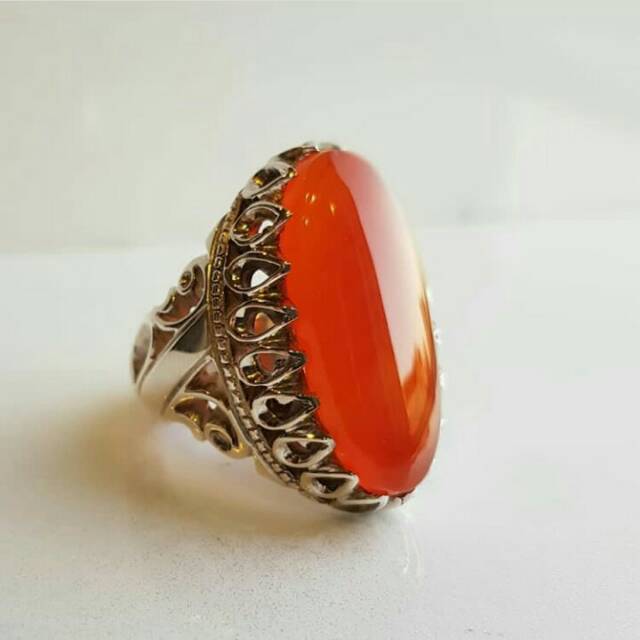 Cincin Perak Iran akik Yaman Ashfar