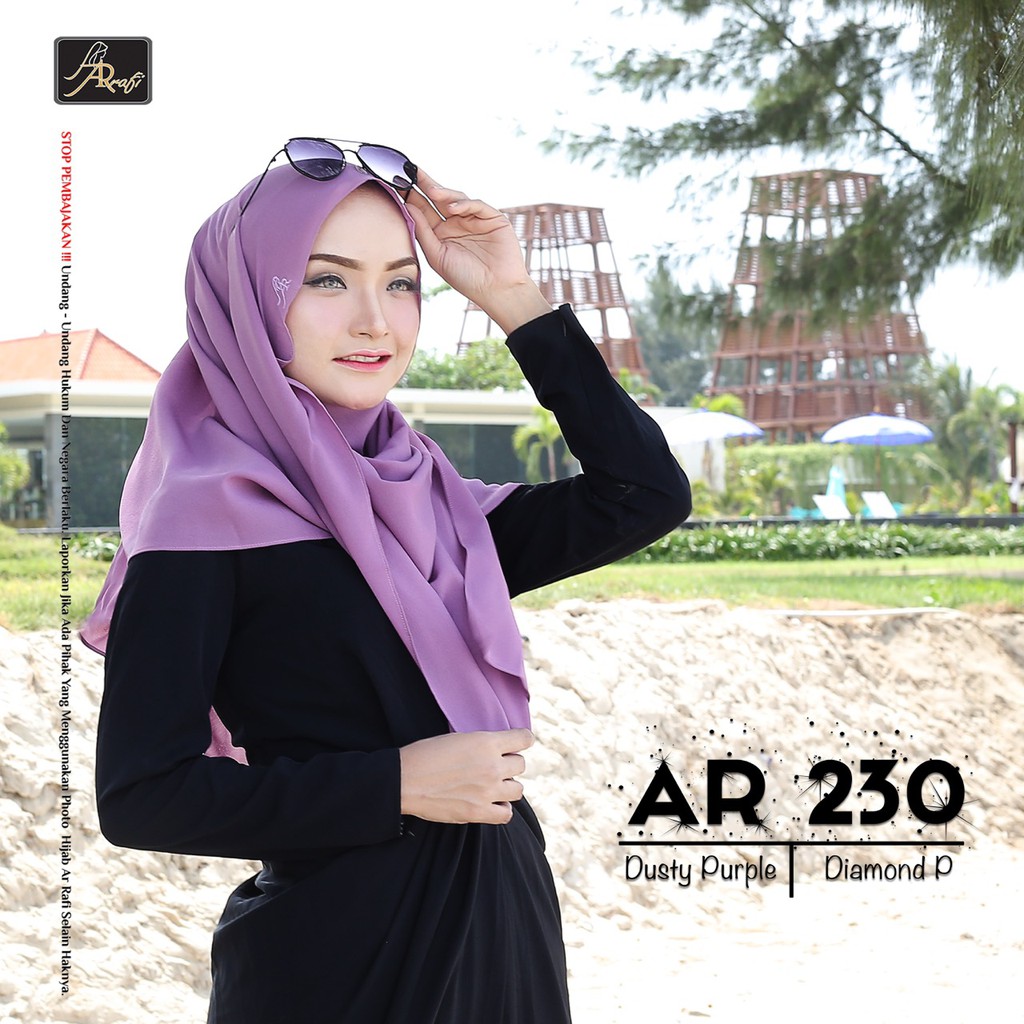 Hijab Pastan Ar Rafi AR 230 Shopee Indonesia