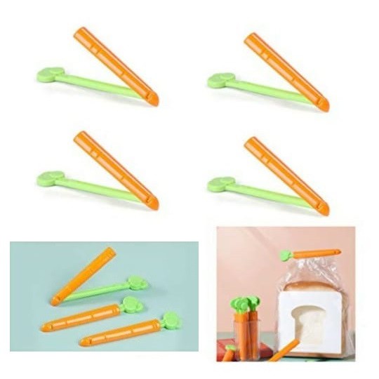 Carrot Sealing Clip / Penjepit Segel Makanan / Sealing Klip Carrot